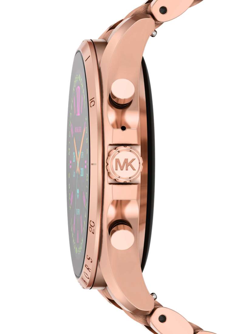 Michael kors rose gold smartwatch sale on sale
