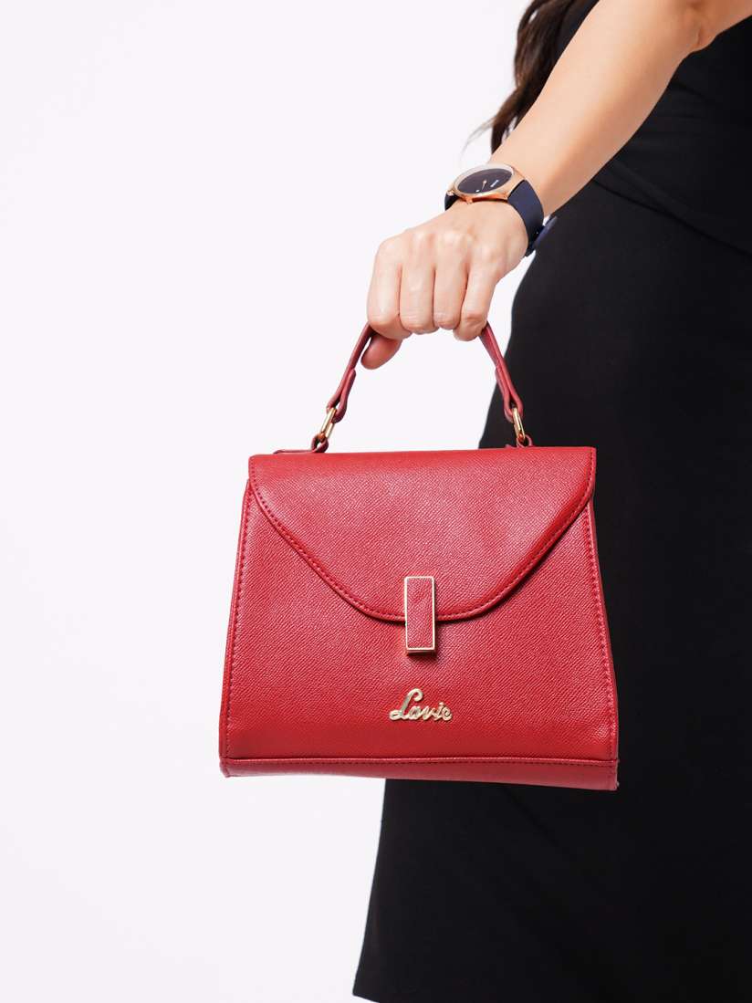 Lavie satchel red top