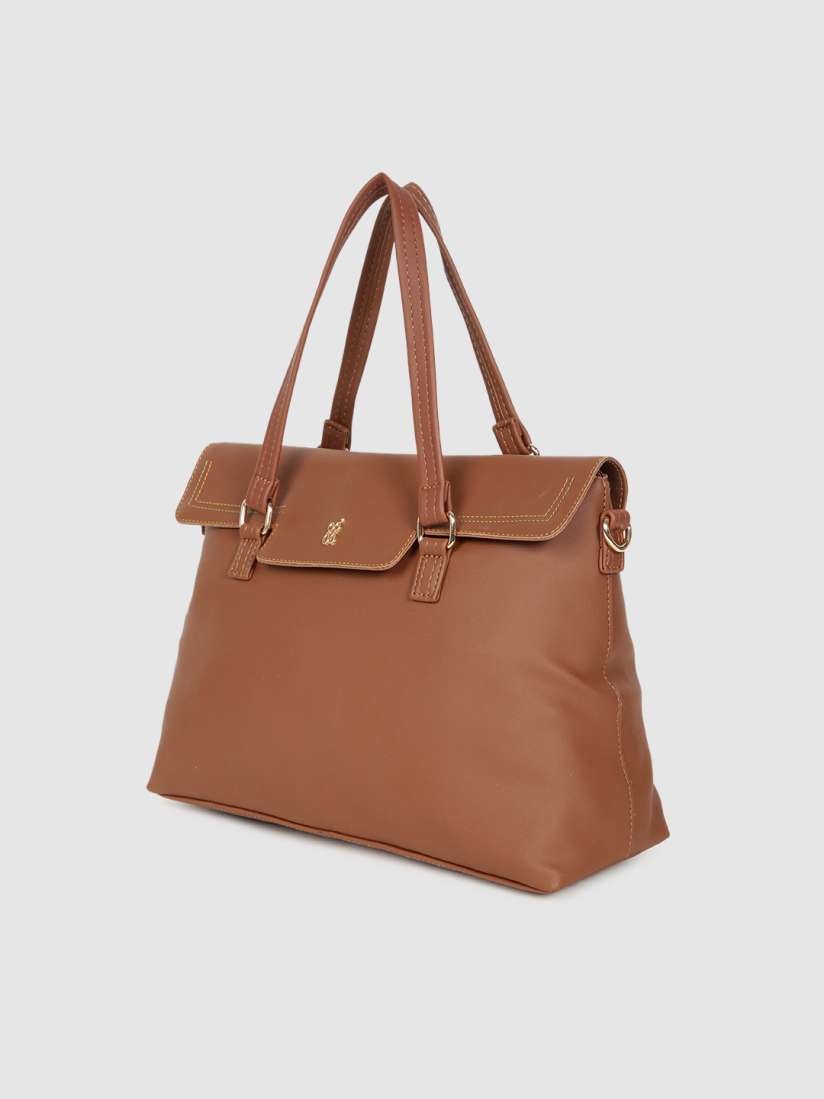 Buy Baggit Tan Brown Solid Shoulder Bag Handbags for Women 16577726 Myntra