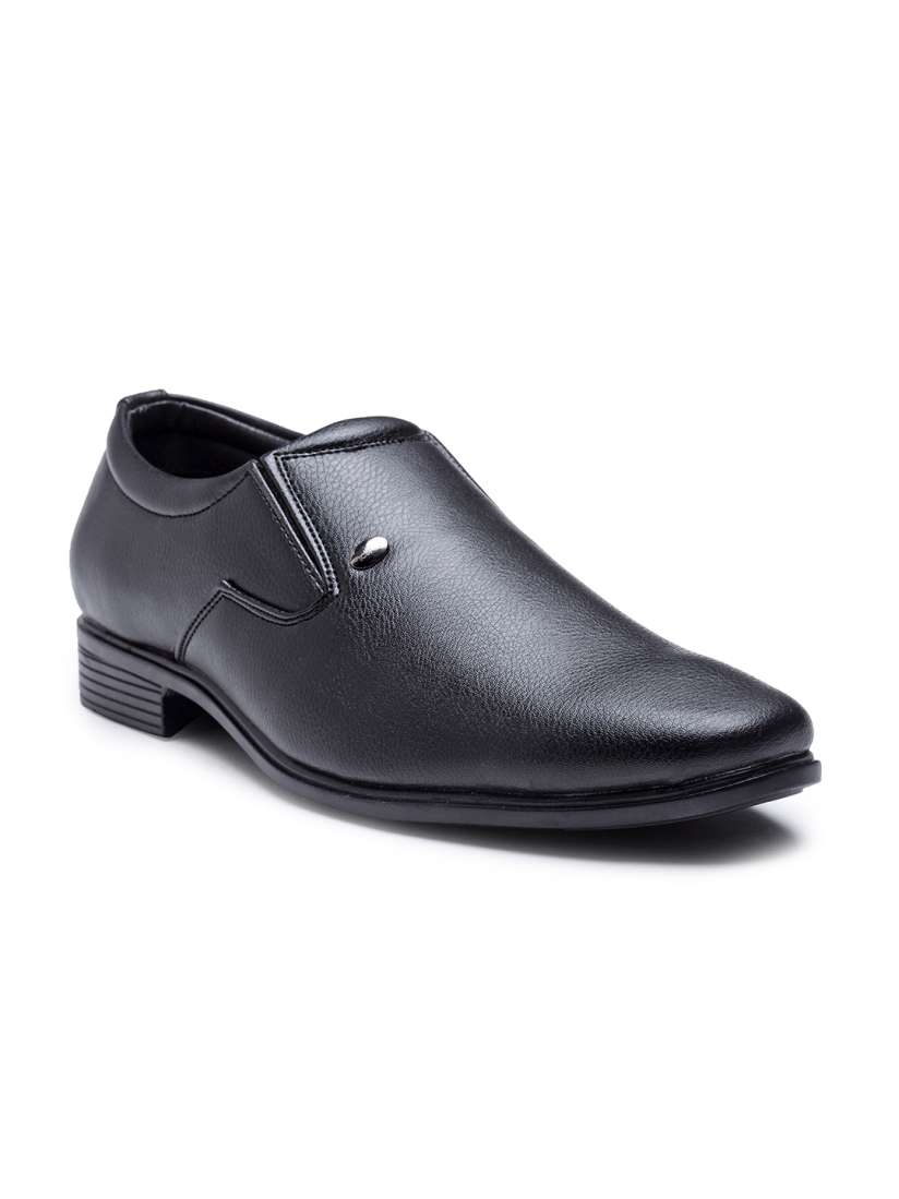 Buy Action Men Black Solid Formal Slip On Shoes Formal Shoes for Men 16589752 Myntra