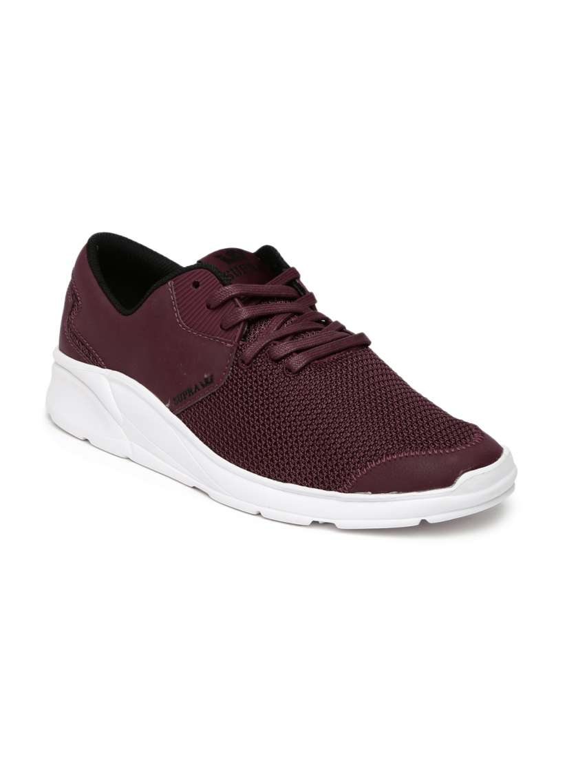 Buy Supra Men Burgundy Noiz Sneakers Casual Shoes for Men 1659244 Myntra