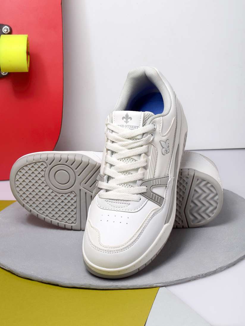 Bond street by red tape white shoes store