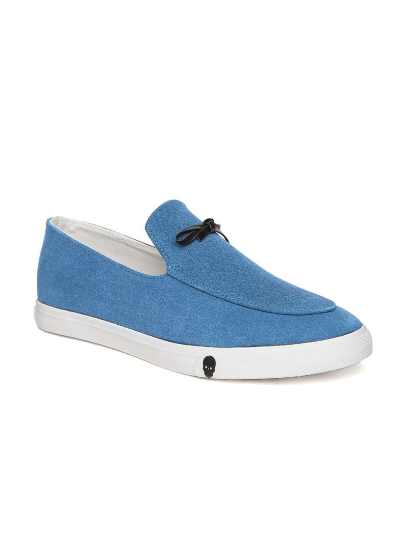 Buy Froskie Men Teal Blue Solid Slip Ons Casual Shoes for Men 1660102 Myntra