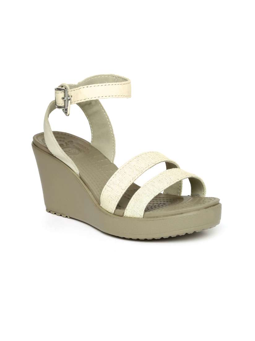 Womens croc wedge sandals online