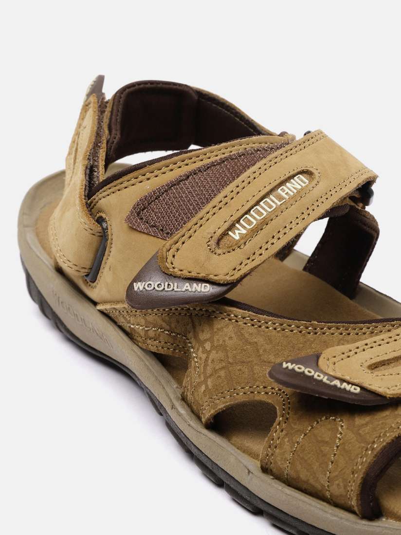 Buy Woodland Men Camel Brown Textured Nubuck Sports Sandals Sandals for Men 16605152 Myntra