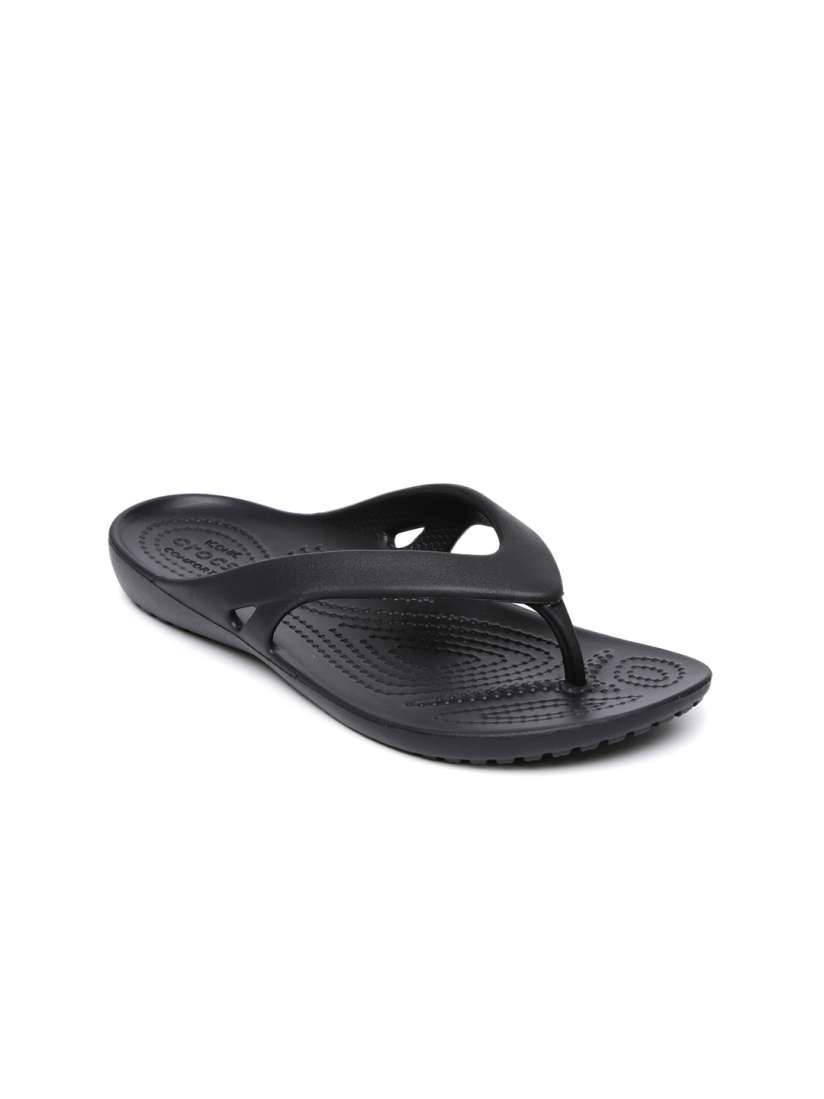 Buy Crocs Women Black Flip Flops Flip Flops for Women 1660633 Myntra