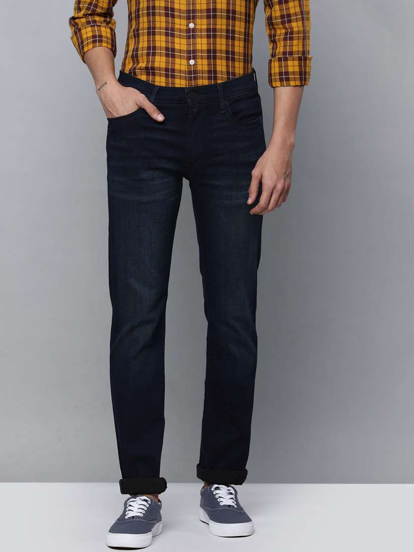 Buy Levis Men Blue 511 Redloop Slim Fit Light Fade Stretchable Jeans Jeans for Men 16612758 Myntra