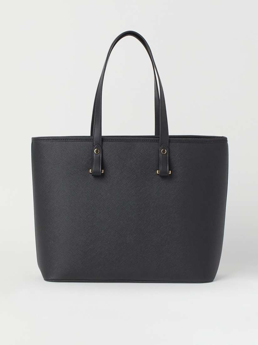 Black handbags h and m best sale