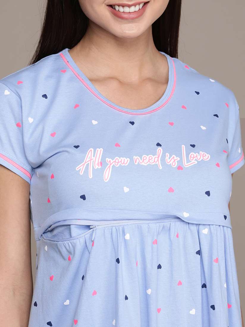 Feeding nighty myntra shop