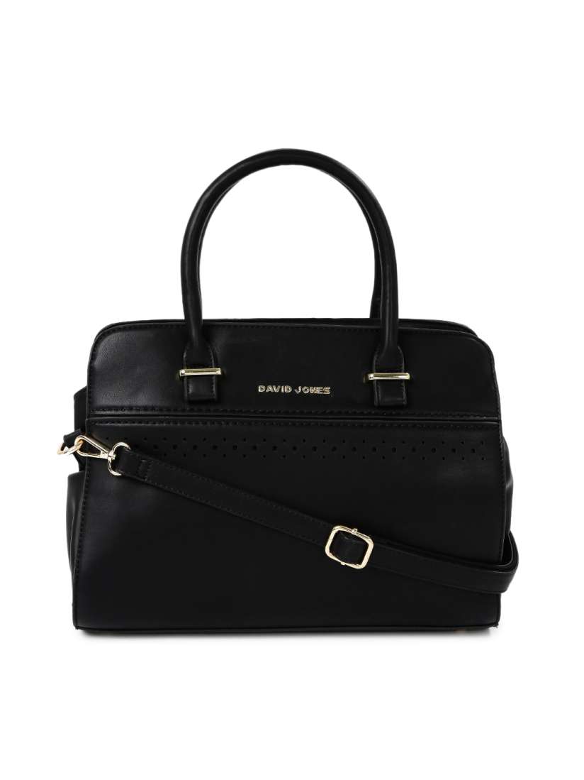 Black handbag myntra clearance