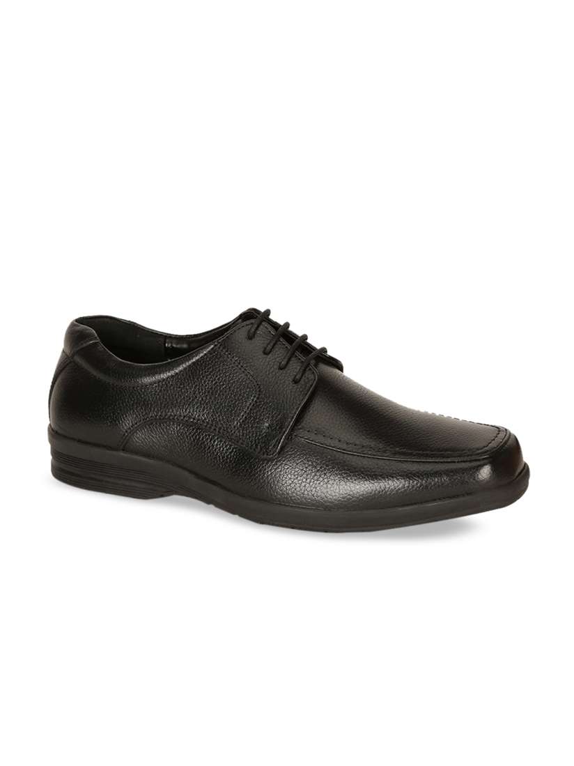Bata black leather oxford shoes hot sale