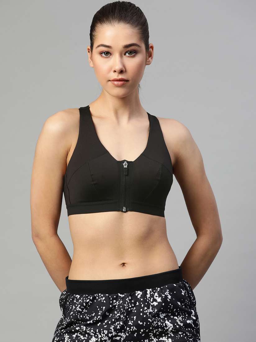 Buy Marks Spencer Black Solid Sports Bra Bra for Women 16632478 Myntra