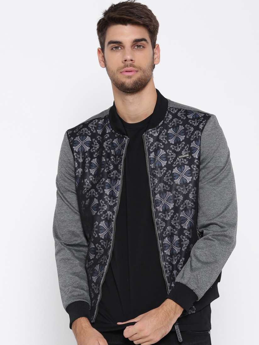 Patterned bomber jacket mens hotsell