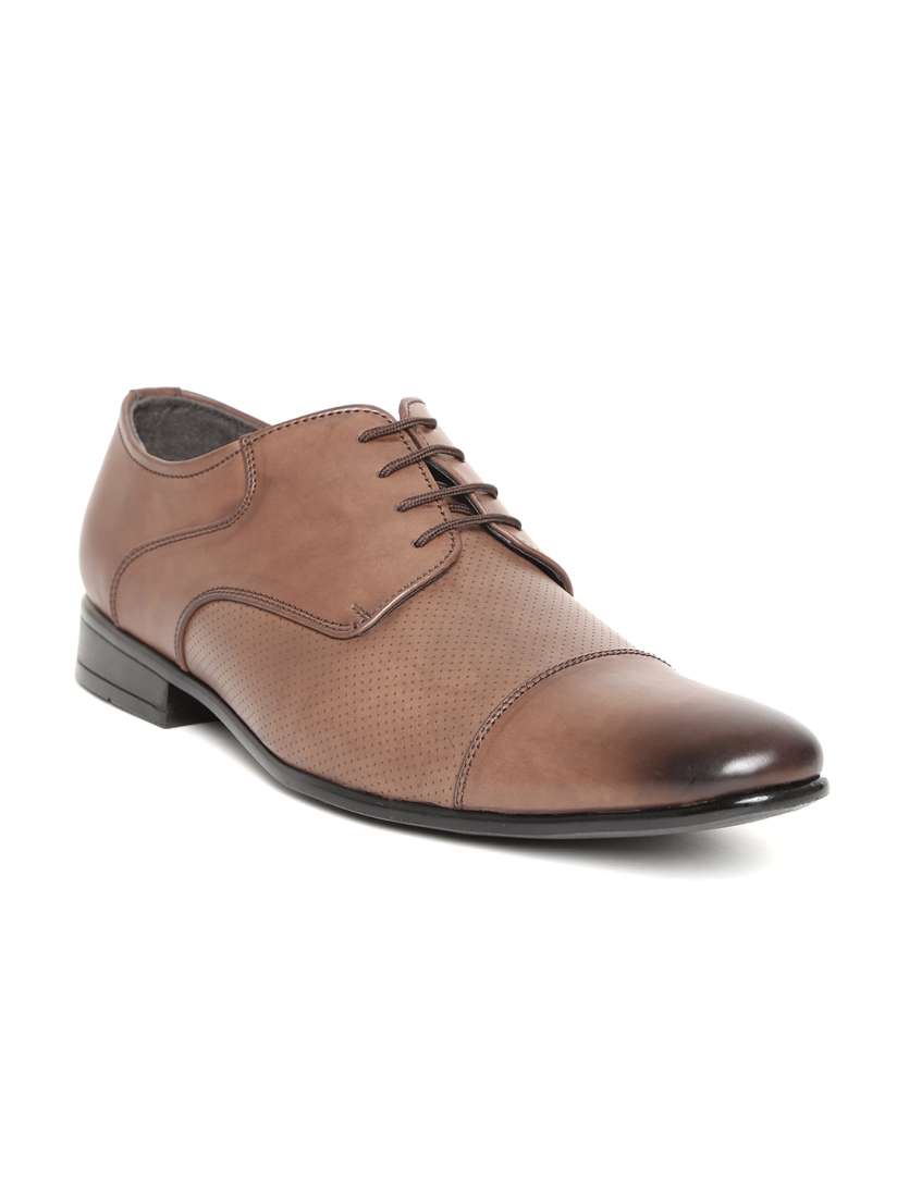 Buy San Frissco Men Brown Formal Shoes Formal Shoes for Men 1664724 Myntra
