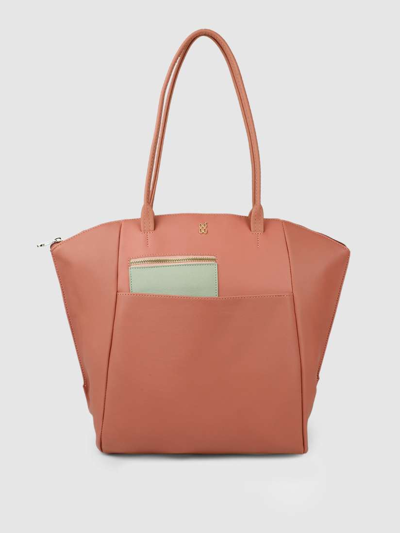 Baggit pink bag best sale