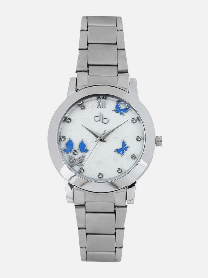 Buy DressBerry Women White Printed Analogue Watch DB4 C Watches for Women 1668167 Myntra