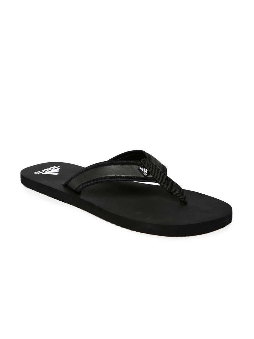 Buy ADIDAS Men Black Adi Rio Attack Flip-Flops - Flip Flops for Men 1668423  | Myntra
