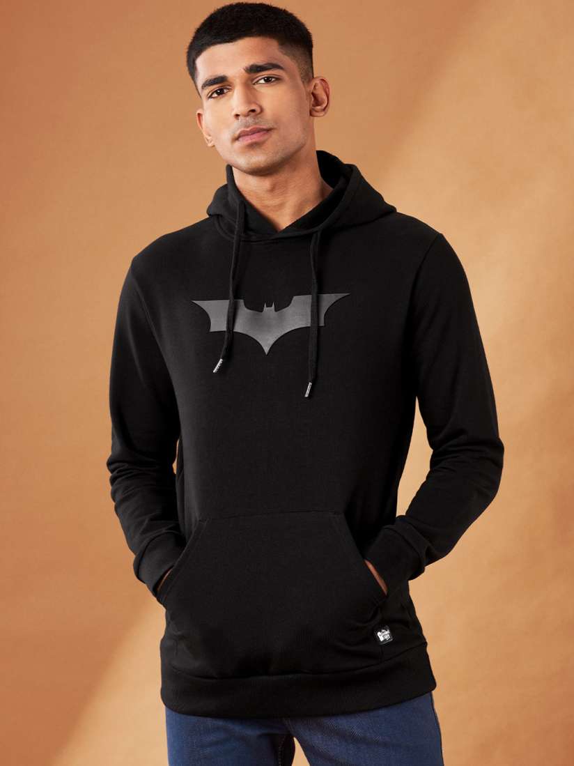 Batman 3d logo hoodie sale