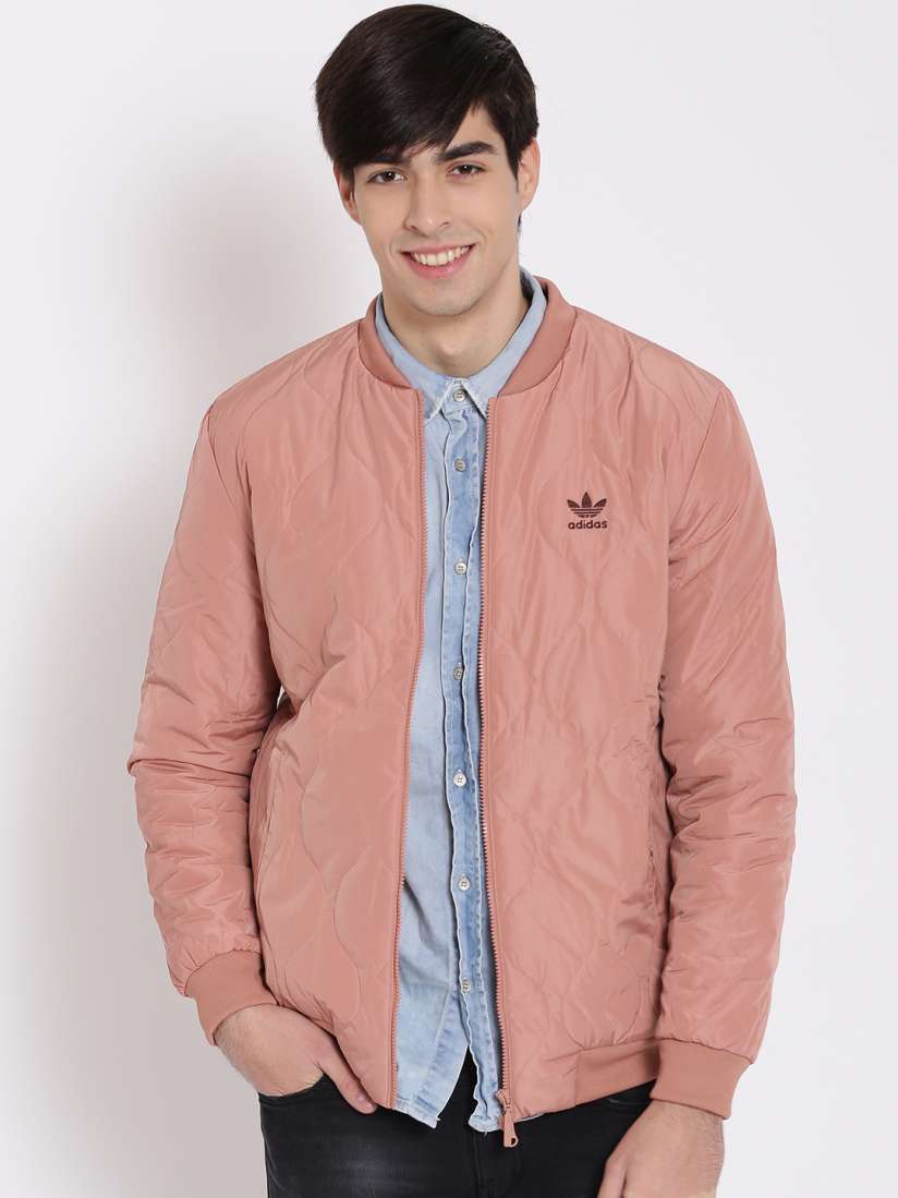 Dusty pink adidas jacket online