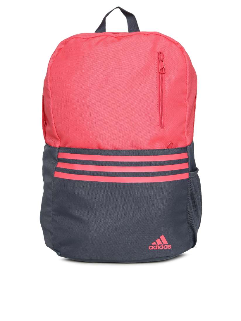 Buy ADIDAS Unisex Pink Grey Colourblocked Versatile 3S Backpack Backpacks for Unisex 1668787 Myntra