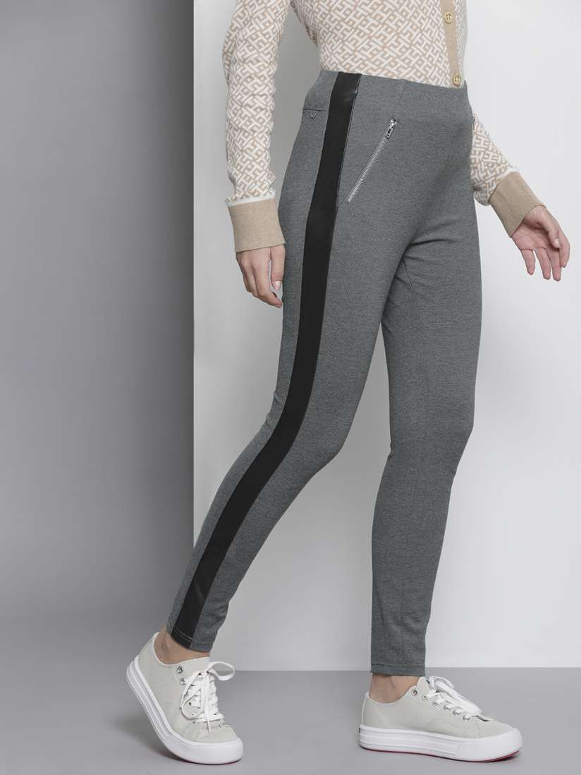 Tommy hilfiger leggings grey cheap