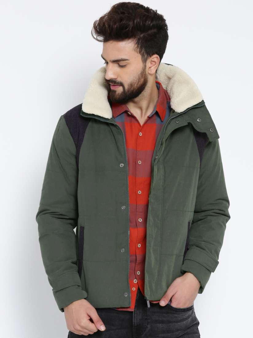 Ucb olive green jacket top