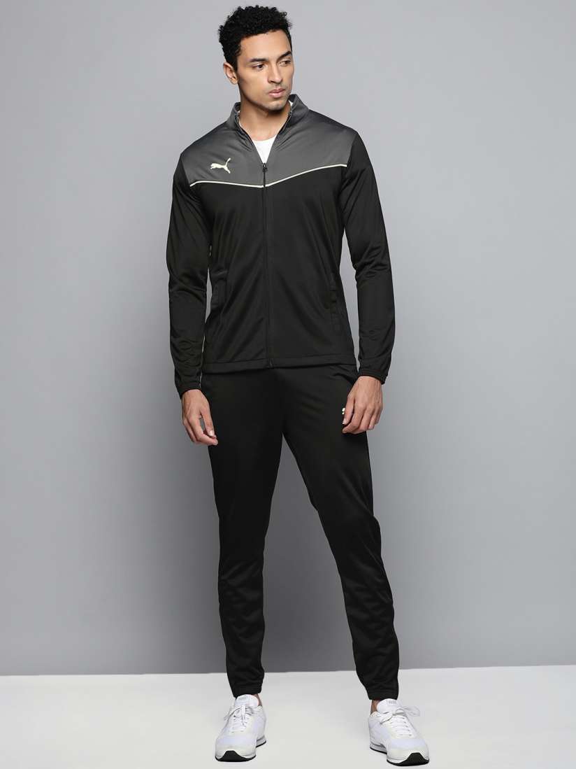 Puma slim fit tracksuit clearance