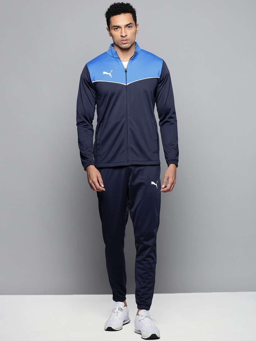 Puma skinny fit tracksuit sale