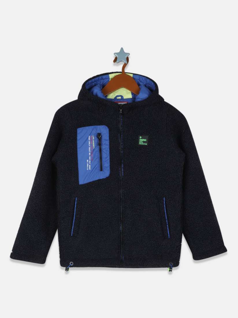 Buy Monte Carlo Boys Navy Blue Lightweight Hooded Jacket Jackets for Boys 16704870 Myntra