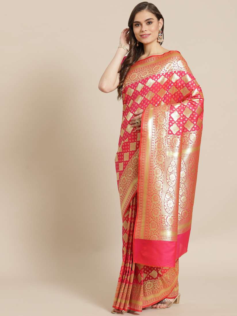 Banarasi saree in myntra hotsell