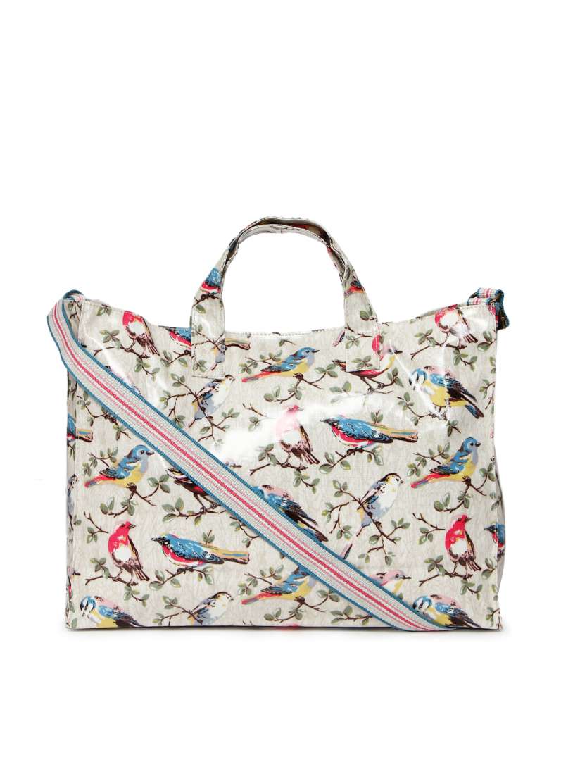 Buy Cath Kidston White Printed Tote Bag Handbags for Women 1672703 Myntra