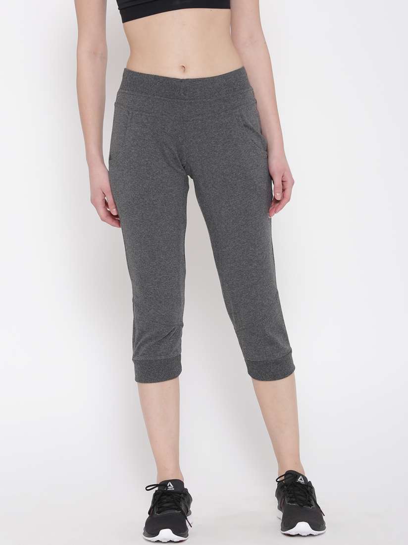 Buy SDL by Sweet Dreams Women Charcoal Grey Capris Capris for Women 1672904 Myntra