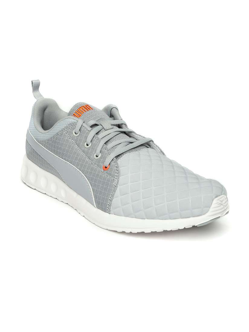 Buy Puma Men Grey Carson Runner Quilt Running Shoes Sports Shoes for Men 1673244 Myntra