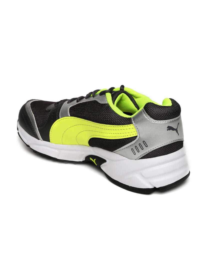 Puma argus white and green running shoes outlet