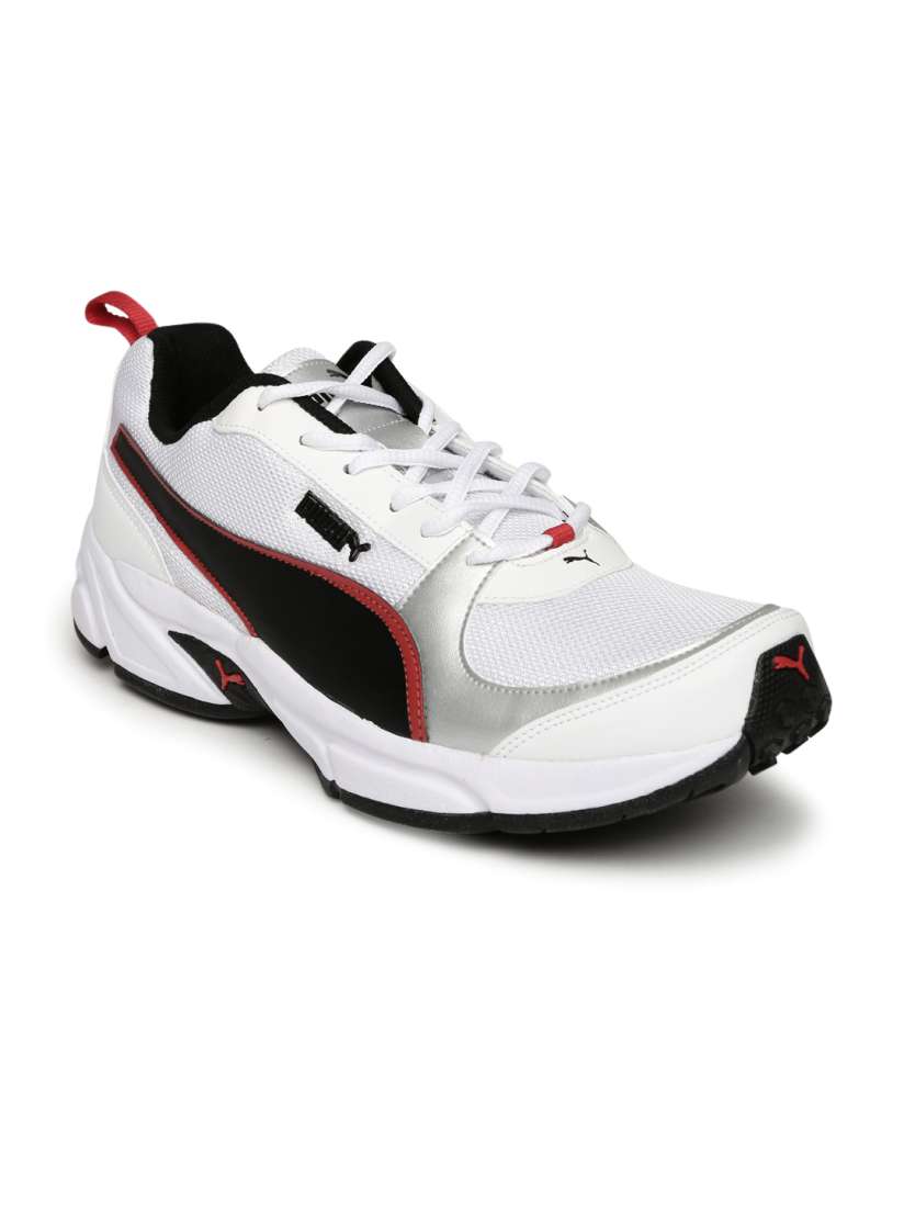 Buy Puma Men White Black Agility IDP Colourblocked Running Shoes Sports Shoes for Men 1673322 Myntra