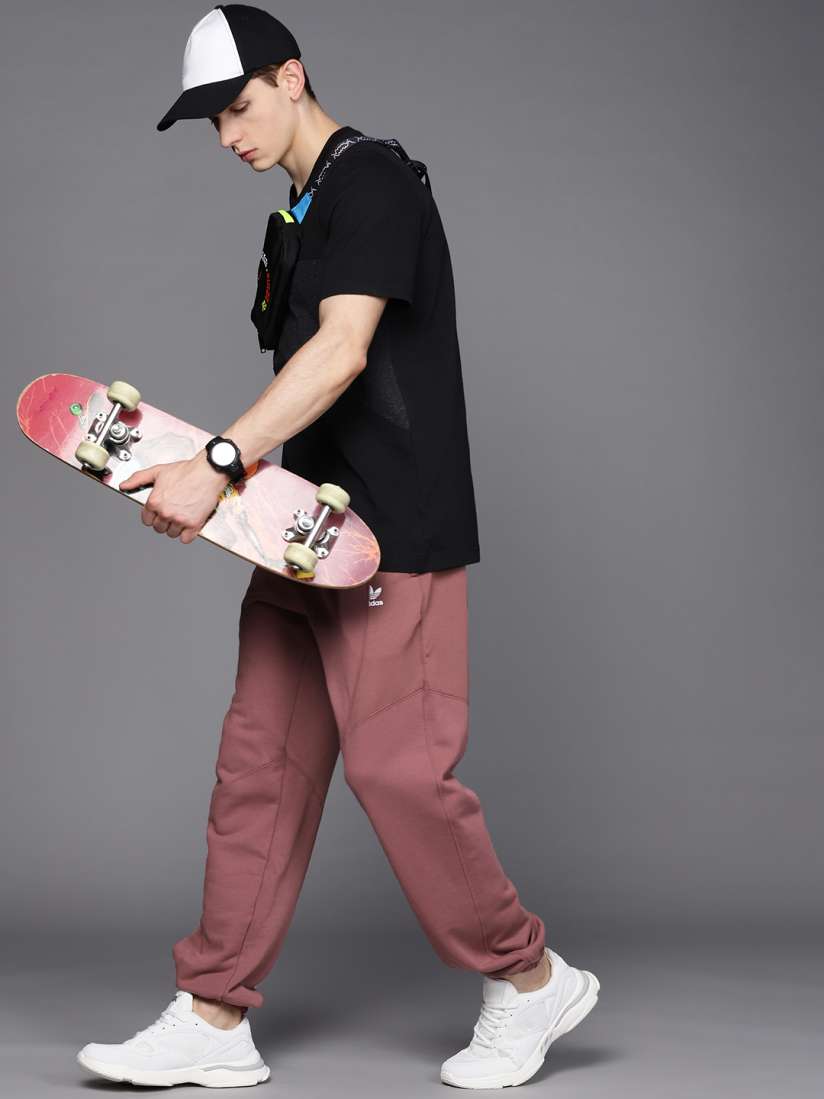 Buy ADIDAS Originals Men Dusty Pink BLD FT SWTP HL Solid Sustainable Joggers Track Pants for Men 16740588 Myntra