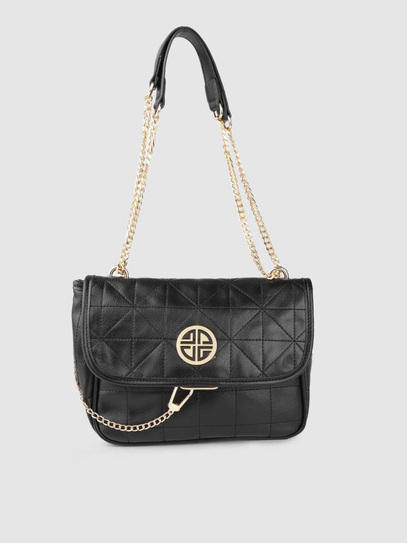 Buy Carlton London Black Shopper Shoulder Bag Handbags for Women 16748344 Myntra