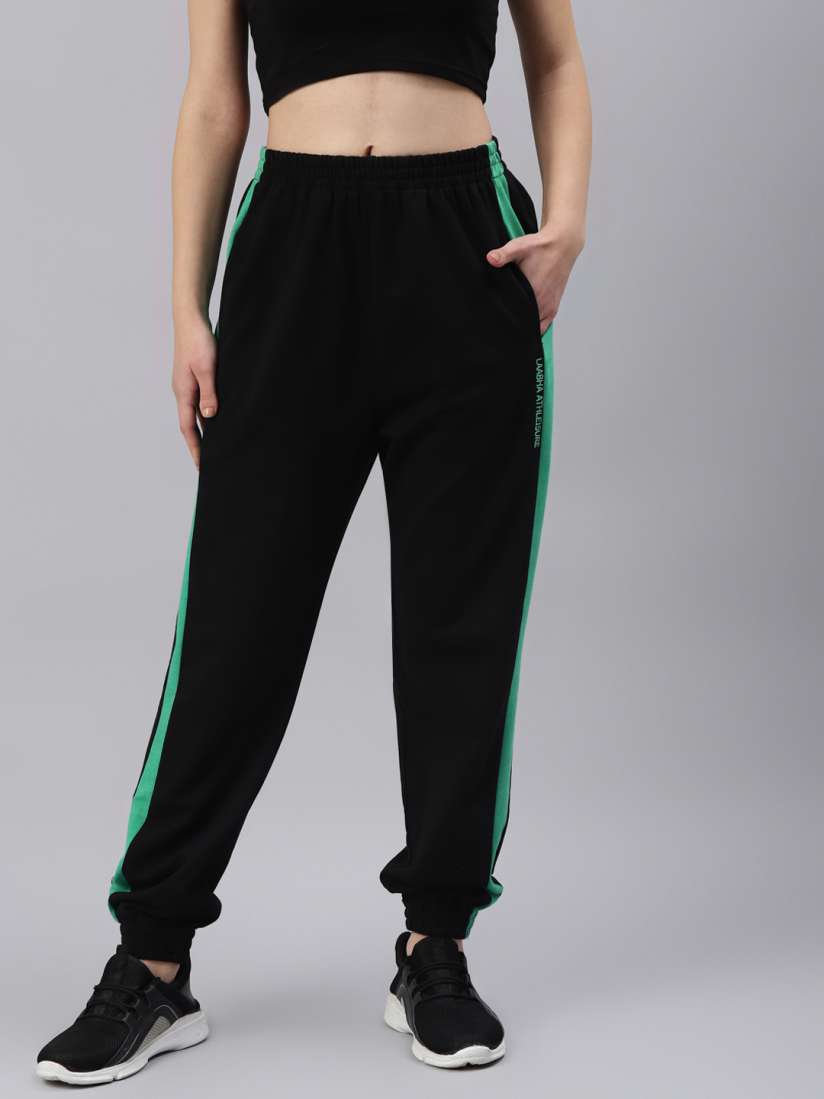 Buy Laabha Women Black Regular Fit Stylish Track Pants Track Pants for Women 16752888 Myntra