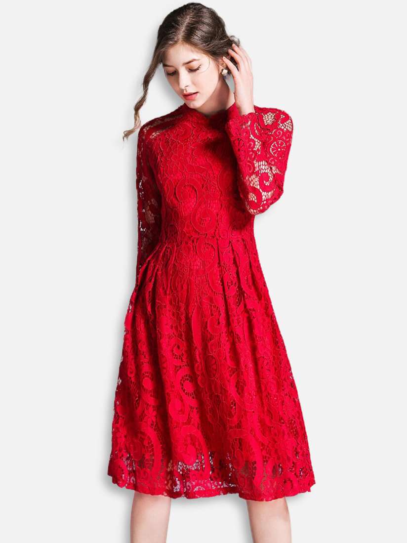 Net midi dress outlet