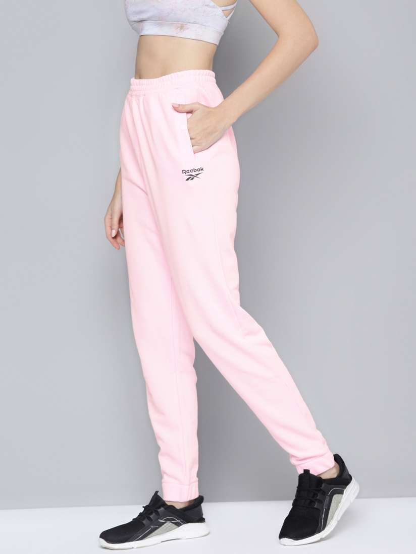 Buy Reebok Classic Women Pink White WCE Brand Logo Print Joggers Track Pants for Women 16761794 Myntra
