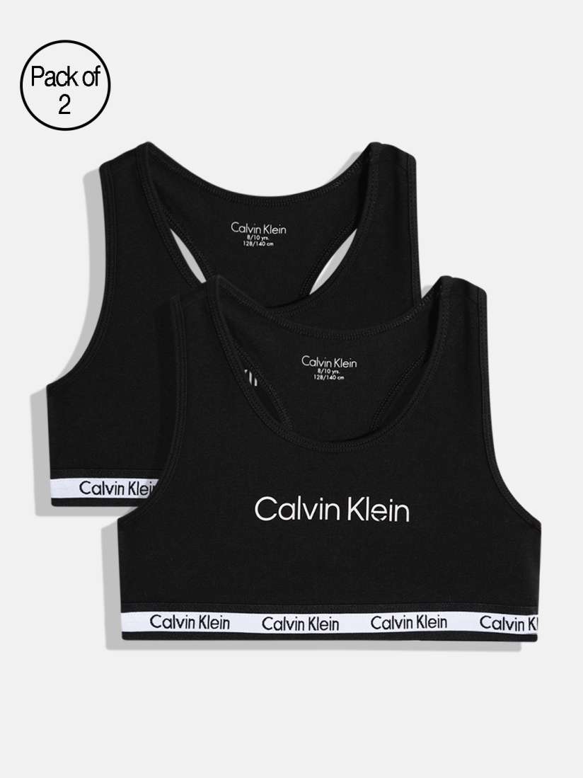 Buy Calvin Klein Underwear Black Bralette Bra Bra for Girls 16768856 Myntra