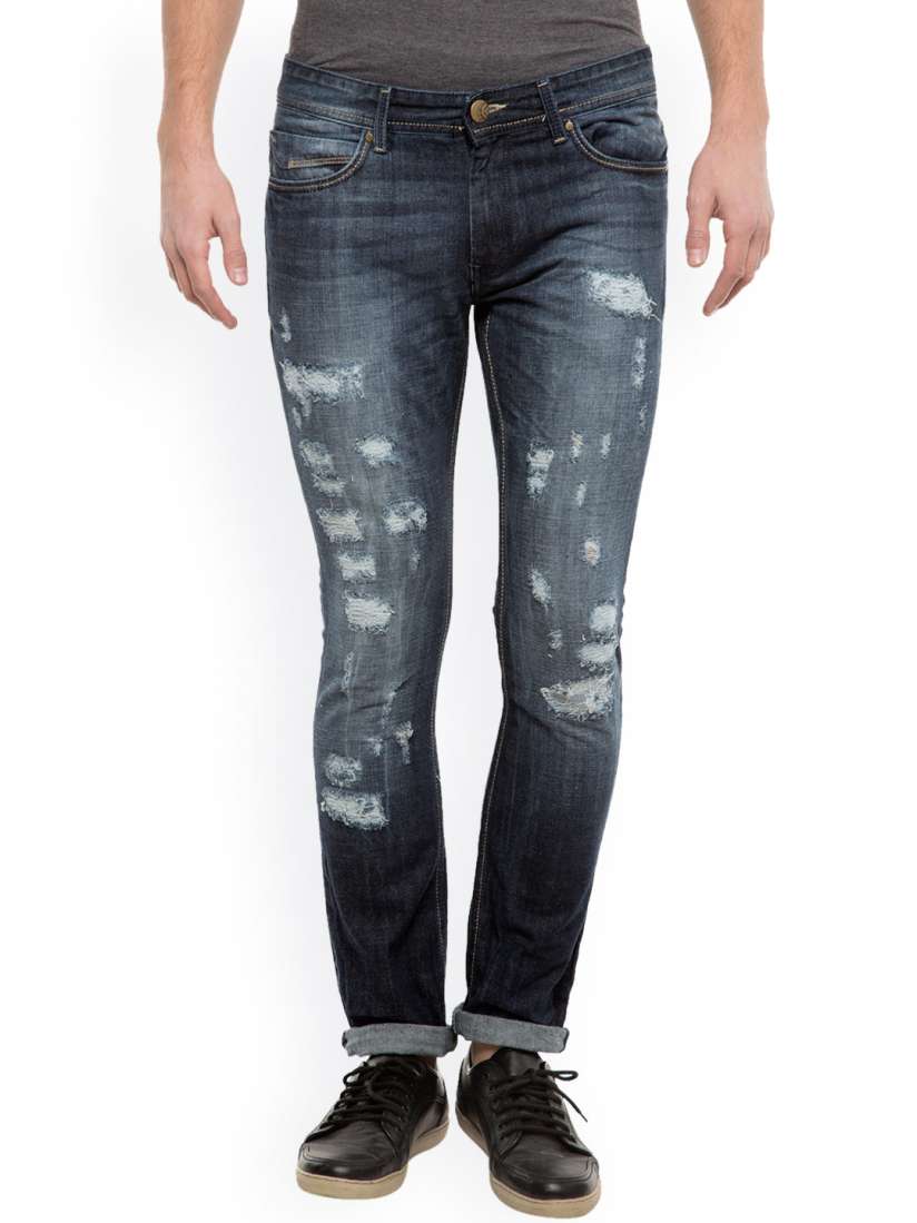 Torn jeans myntra cheap