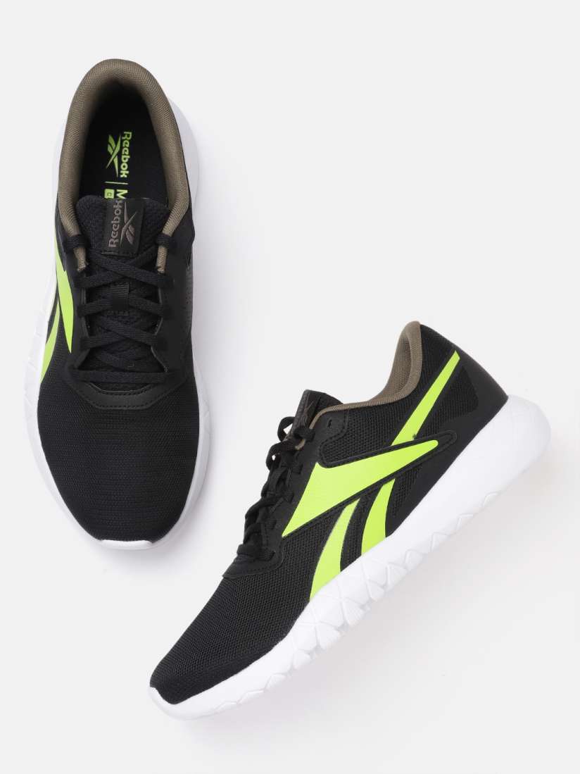 Buy Reebok Men Black Green Woven Design Memory Foam Flexagon Energy 3.0 Training Shoes Sports Shoes for Men 16769912 Myntra