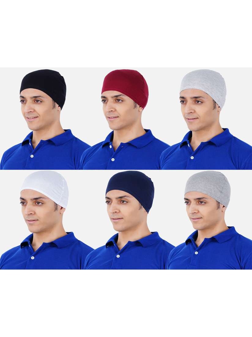 Skull cap myntra deals