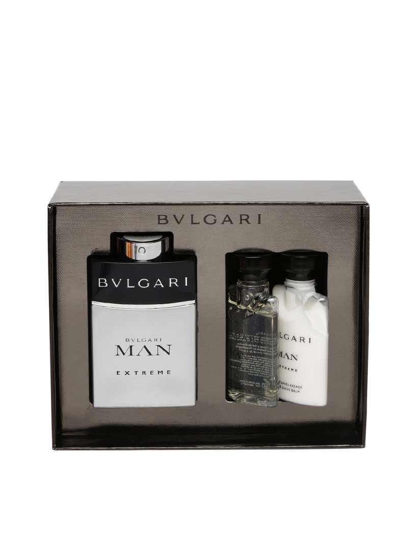 Buy BVLGARI Man Extreme Set EDT After shave balm Shower gel Grooming Combo for Men 1677443 Myntra
