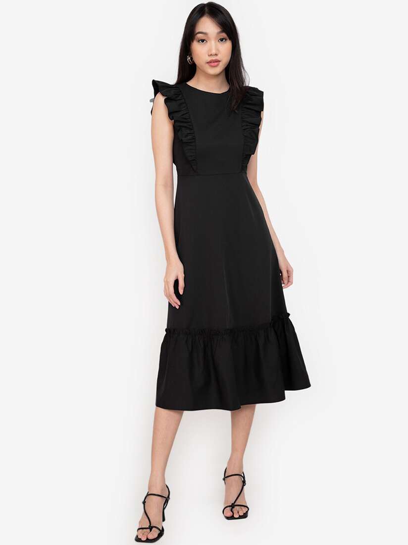 Zalora French Connection Womens Dresses Buy ZALORA BASICS Women