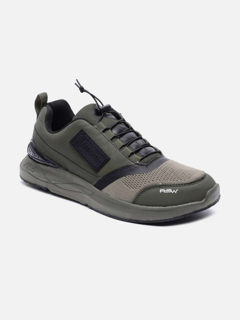 Buy FILA Men Olive Green Woven Design PU Sneakers Casual Shoes for Men 16780734 Myntra