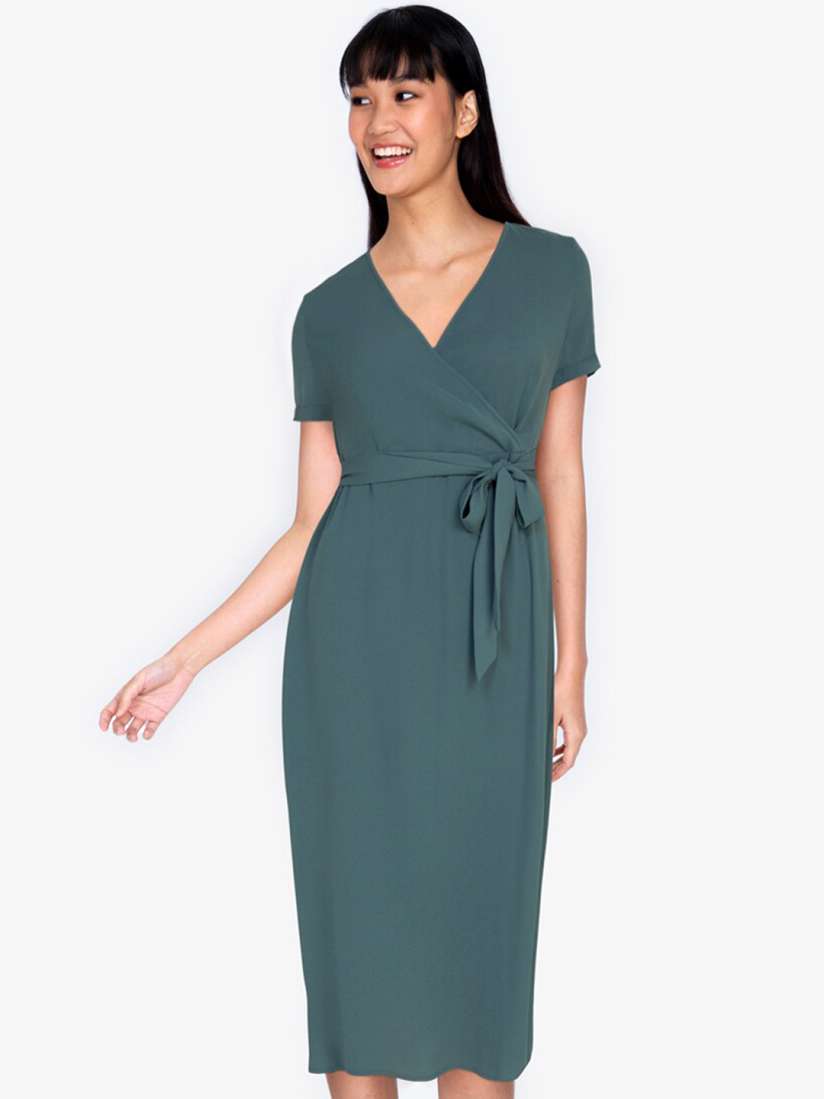 Zalora wrap dress store