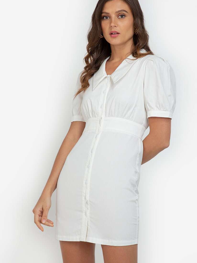 Zalora white dress cheap