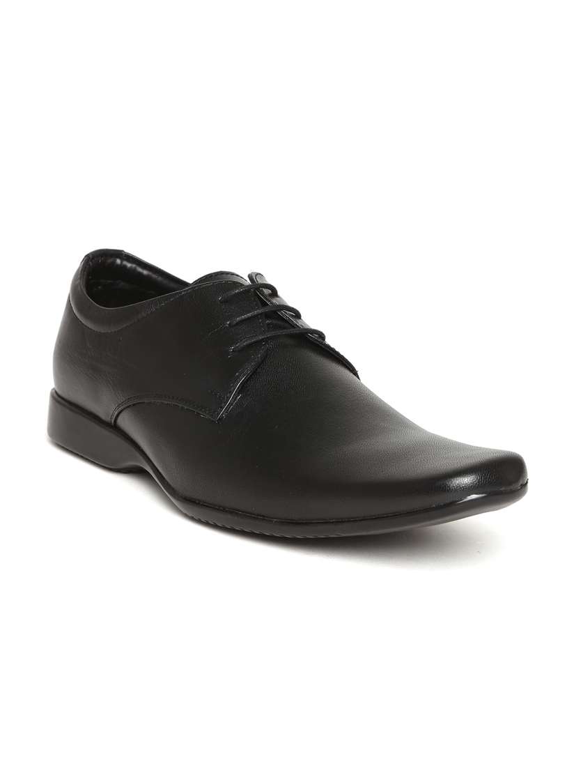 Buy Franco Leone Men Black Leather Formal Shoes Formal Shoes for Men 1678934 Myntra